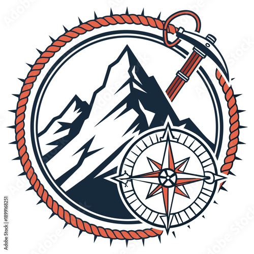 Mountain compass adventure
