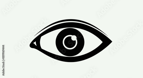 Detailed illustration of eye.