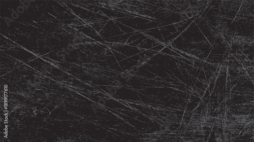 Dark gray textured background with fine scratches and distressed lines black