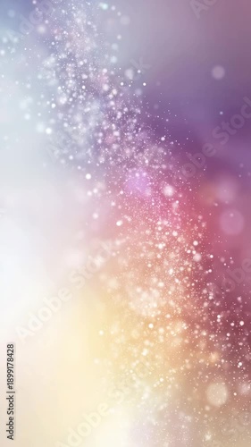 パーティクルが煌めくピンク色の幻想的背景