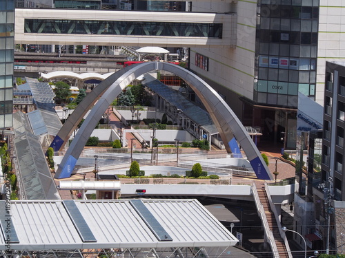 豊田市市街地の風景