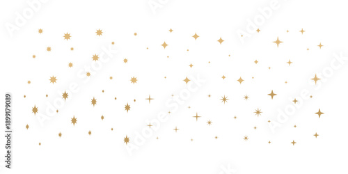 Boho Gold Stars Decoration