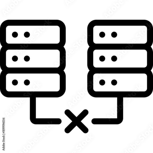 Disconnect Symbol with Plug and Broken Arc