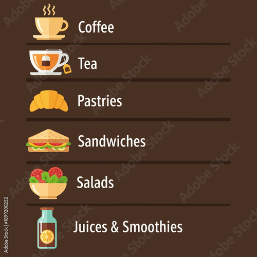 A delicious spread of coffee, tea, and various food items including pastries, sandwiches, salads, and juices on a table.