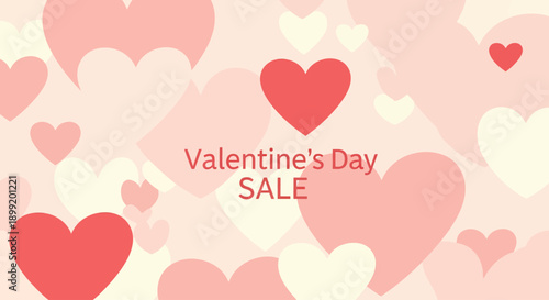 Valentine's Day Sale - A Romantic Business Promotion - Clean, Editable Design