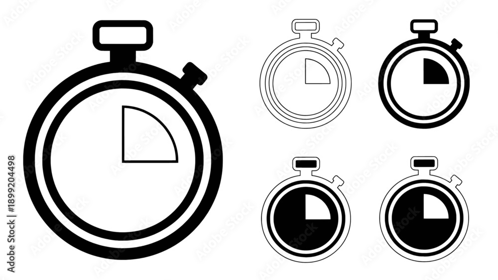 Fototapeta premium this SVG collection is ideal for sports apps, fitness tracking, productivity tools, and user interface design. Fully scalable vector graphics with easy color customization.