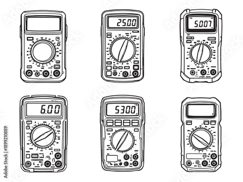 Digital Multimeter Professional Testing Tool Features