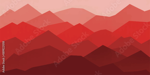 Vector illustration of an abstract mountain landscape featuring a blue misty range with a silhouette of forest hills under a cloudy sunset sky at peak morning sunrise view

Would you like me to genera