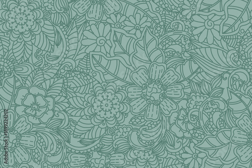 seamless pattern abstract zen tangle doodle