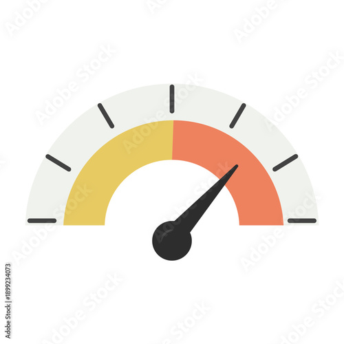 Vector graphic icon for Credit score