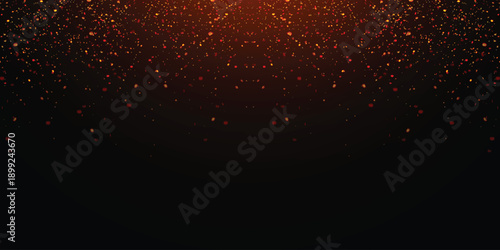 A vibrant and dramatic background with sparkling particles and a transparent overlay