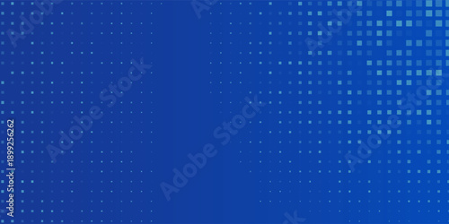 Blue dots tech finance technology background abstract with pixelate pattern. Modern trendy design. Bussines theme vector illustration. eps10