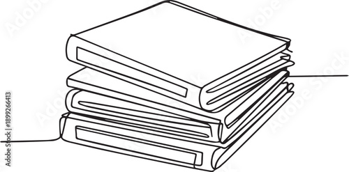 A stack of documents or folders neatly arranged on a flat surface, viewed from a slightly angled perspective.