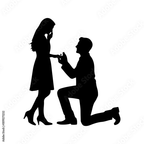 Man Woman Silhouette Capsule Graphic Design