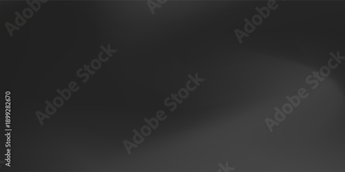 Black gradient colour with grey silver foil abstract background. Mesh texture presentation. Metalic mirror design. Vector illustration