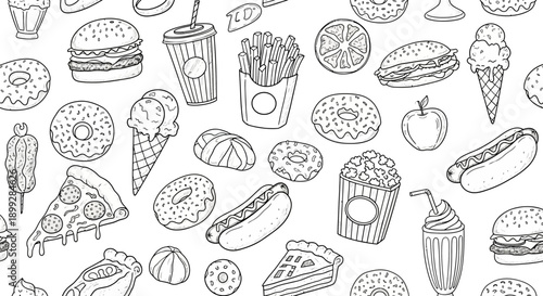 Fun Desserts, Drinks, & Snacks, Creative Design, Playful Style