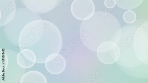 Creating a Calm Abstract Scene with Soft Bokeh and Pastel Colors