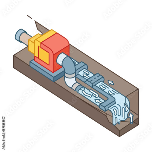 3D Printer Creating Complex Object Layer.
