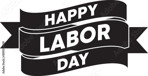 Happy labor day celebration honoring workers and labor unions on the first monday of september