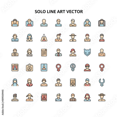 Solo Concept Representing Independence, Individuality, and Focus