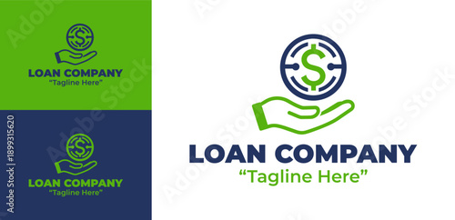 Loan Company Logo Modern Minimalist Capital Lending Identity.