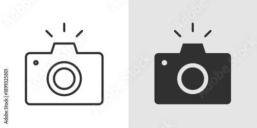 Camera Icon representing photography, image capture, and visual media.