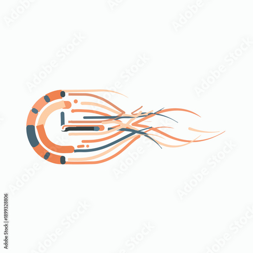 Time management and productivity concept vector illustration