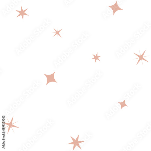 Boho Gold Stars Decoration