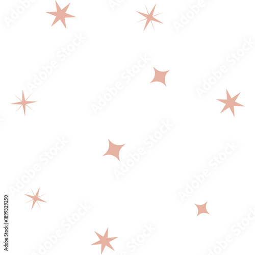 Boho Gold Stars Decoration