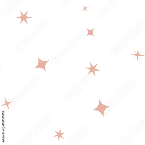 Boho Gold Stars Decoration