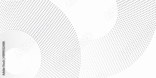 Top Circular abstract pattern with minimalist black lines on white background wave