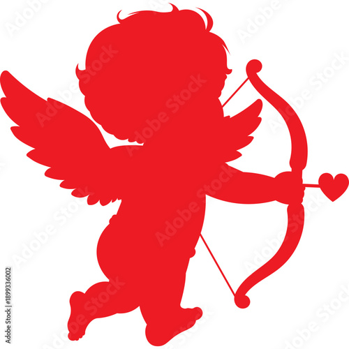 Cupid Valentine's Day Illustration