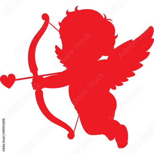 Cupid Valentine's Day Illustration