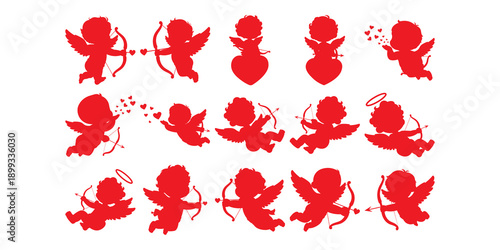 Cupid Valentine's Day Illustration