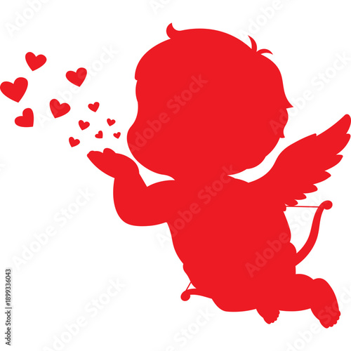 Cupid Valentine's Day Illustration