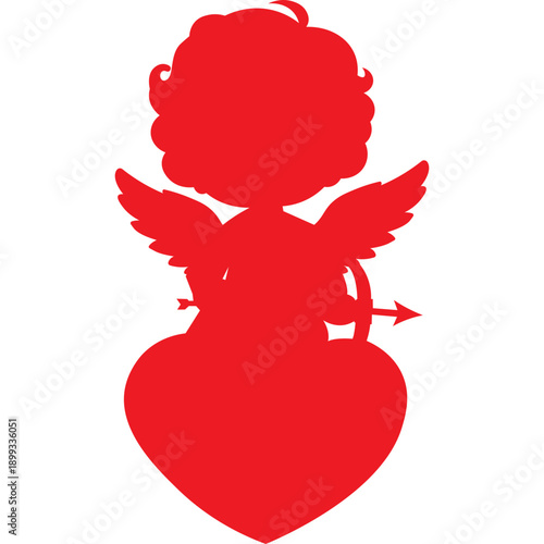 Cupid Valentine's Day Illustration