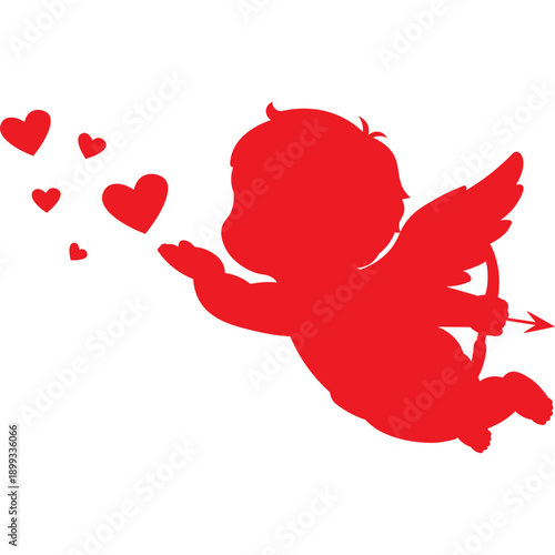 Cupid Valentine's Day Illustration