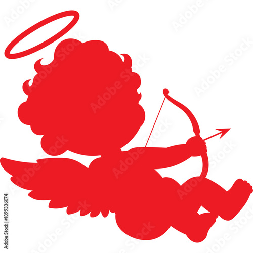 Cupid Valentine's Day Illustration