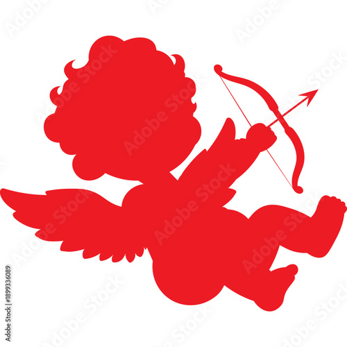 Cupid Valentine's Day Illustration