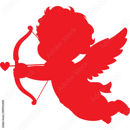 Cupid Valentine's Day Illustration