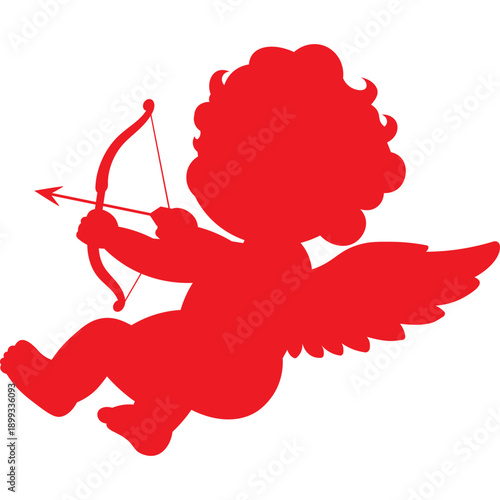 Cupid Valentine's Day Illustration
