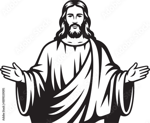 Jesus Christ Silhouette