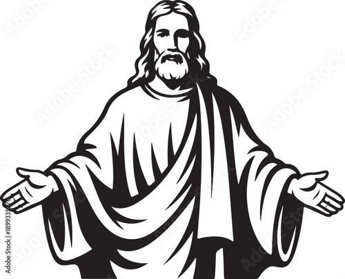 Jesus Christ Silhouette