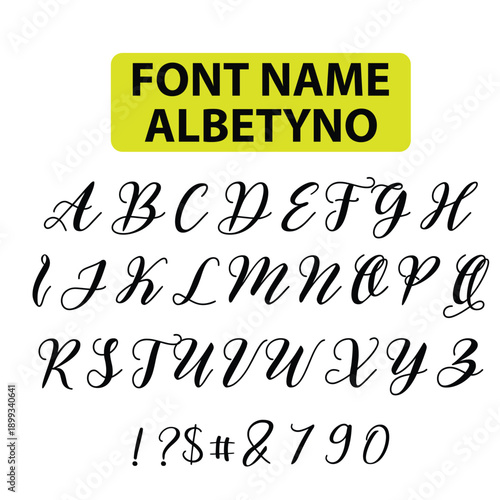 Albetyno Elegant Cursive Wedding Script Font for Luxury Invitations and Branding