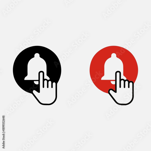 Subscribe button and bell icon subscribe buttons for Youtube. Social media icons transparent eps file