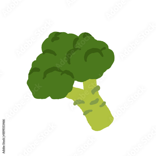 Collection of various vegetables isolated on white background. Healthy vegetarian food. Bundle of organic natural crops, salads, greens and herbs. Colorful vector illustration in flat cartoon style