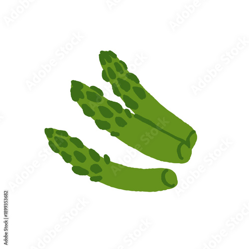 Collection of various vegetables isolated on white background. Healthy vegetarian food. Bundle of organic natural crops, salads, greens and herbs. Colorful vector illustration in flat cartoon style