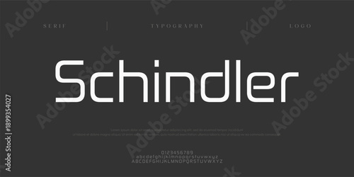 Schindler, Creative digital sport Modern Future Italic Alphabet Font. Typography urban style fonts for technology, digital, movie logo italic style. vector illustration
