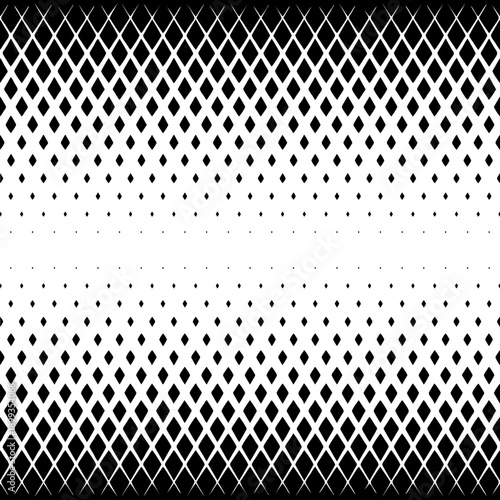Monochromatic Black Diamond cut Geometric dots Design Vector