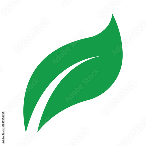Minimalist Nature Logo Representing Eco Life Balance